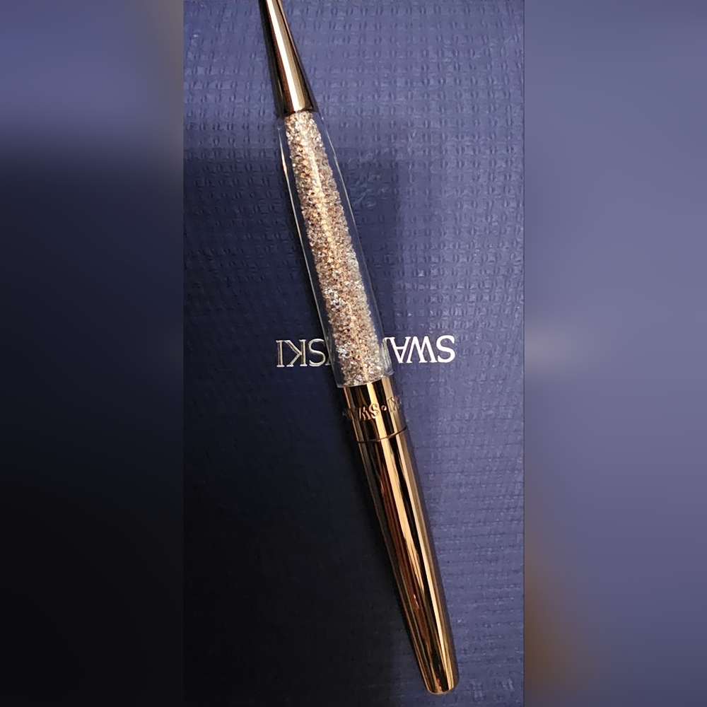 Swarovski rose gold pen